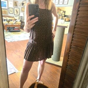 Forever 21 Black and White Halter Sundress